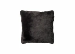 Kussen Zaya 60x60cm - stof - zwart