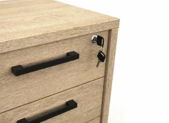 Ladeblok Flexo-2 51x48x59cm - decor - zand eik met slot