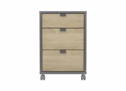 Ladeblok Sign 41x48x61cm - decor - mat grijs & jackson hickory