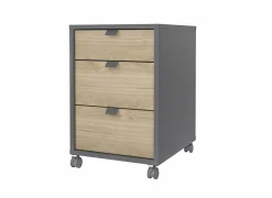 Ladeblok Sign 41x48x61cm - decor - mat grijs & jackson hickory