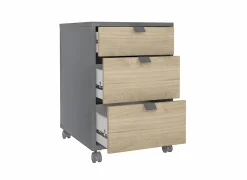 Ladeblok Sign 41x48x61cm - decor - mat grijs & jackson hickory