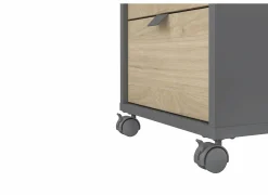 Ladeblok Sign 41x48x61cm - decor - mat grijs & jackson hickory