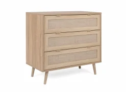 Ladekast Bali 80x40x80cm - melamine - sonoma eik