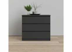 Ladekast Naia 77x50x71cm - MDF - zwart