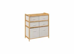 Ladekast Tidy 66x33x78,5cm - bamboe - naturel