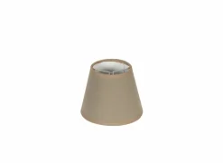 Lampenkap Ø13cm taupe