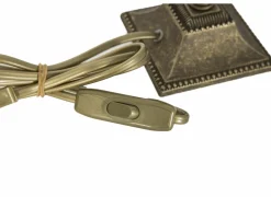 Lampenvoet E27 - metaal - goud