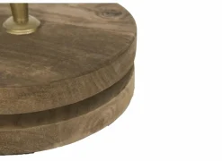 Lampenvoet E27 Ø20cm - hout - naturel