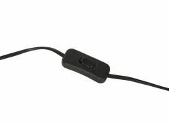 Lampenvoet E27 H35cm - hout - naturel