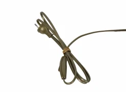 Lampenvoet E27 Ø17x37cm - steen - grijs