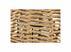 Lantaarn Maty H15cm - papier & glas - bruin