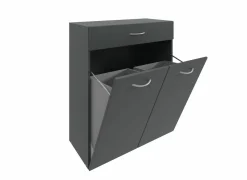 Linnenbox 80x40x98cm - decor - grafiet