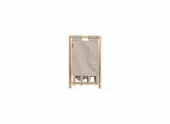 Linnenmand Tidy Box inklapbaar 46x36x68cm - polyestervezel & bamboe - beige