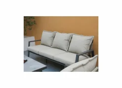 Loungeset Arctica aluminium antraciet