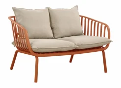 Loungeset Copacabana metaal - oranje