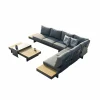 Loungeset Homer aluminium - grijs naturel