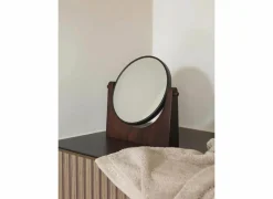 Make-up spiegel Ebony 14,3x21,5cm - ebbenhout - pecan