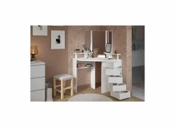 Make-up tafel Volage met spiegel 114x114x142cm