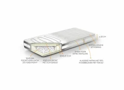 Matras Body Sense Duo pocketveren 160x200cm hard