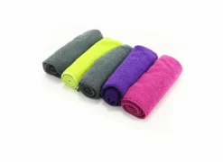 Microvezeldoek multicolor, set van 5