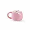 Mok Charm Piggy 45cl H8,4cm - keramiek - roze