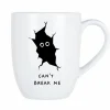 Mok Cosy Can't break me 53cl - porselein - wit