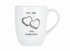 Mok Cosy You are the sweetest 53cl - porselein - wit
