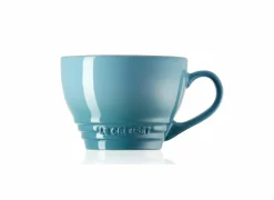Mok Le Creuset 40cl - keramiek - carribean blue