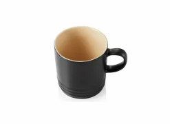 Mok Le Creuset 35cl - keramiek - matzwart