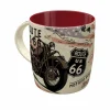 Mok Route 66 33cl - keramiek - multicolor