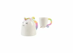 Mok Up and Down Unicorn 30cl - keramiek - multicolor