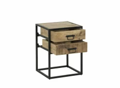 Nachtkastje Astoria 45x40x60cm - mango massief - naturel