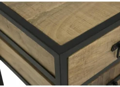 Nachtkastje Astoria 45x40x60cm - mango massief - naturel