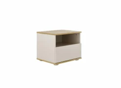 Nachtkastje Hazel 48x40x40cm - melamine - beige