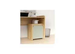 Nachtkastje Hoa 42x41x53cm - decor - mauvella eik & groen