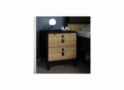 Nachtkastje Lya 48x42x54cm - decor - cabezone oak & mauvella oak