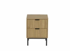 Nachtkastje Nevado 40x40x52cm - MDF melamine - wilde eik