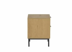 Nachtkastje Nevado 40x40x52cm - MDF melamine - wilde eik