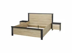 Nachtkastje Phaedra 50x40x44cm - decor - Franse eik & nox