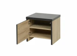 Nachtkastje Phaedra 50x40x44cm - decor - Franse eik & nox