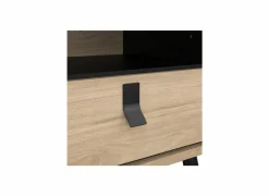 Nachtkastje Ry 54x41x60cm - decor - bruin & zwart