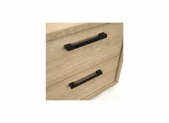 Nachtkastje Tessa 52x44x51cm - melamine - zand eik