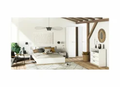 Nachtkastje Watson 40x35x32cm - decor - kronberg eik & wit