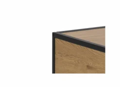 Nachtkastje 42x35x63cm - decor - eik