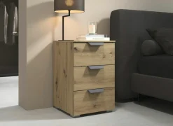 Nachtkastje 40x42x61cm - decor - artisanale eik