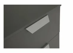 Nachtkastje 40x42x61cm - decor - grijs metallic