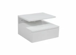 Nachtkastje 35x32x23cm - MDF - wit