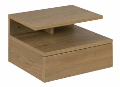 Nachtkastje 35x32x23cm - MDF - wilde eik