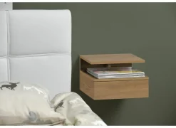 Nachtkastje 35x32x23cm - MDF - wilde eik