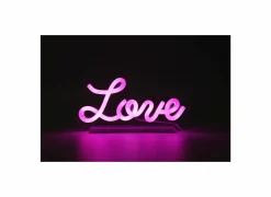 Neon lamp LED Love - kunststof - paars